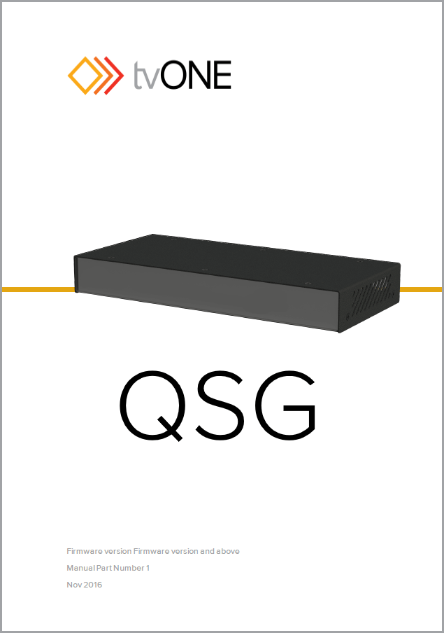 CORIOmaster Quick Start Guide